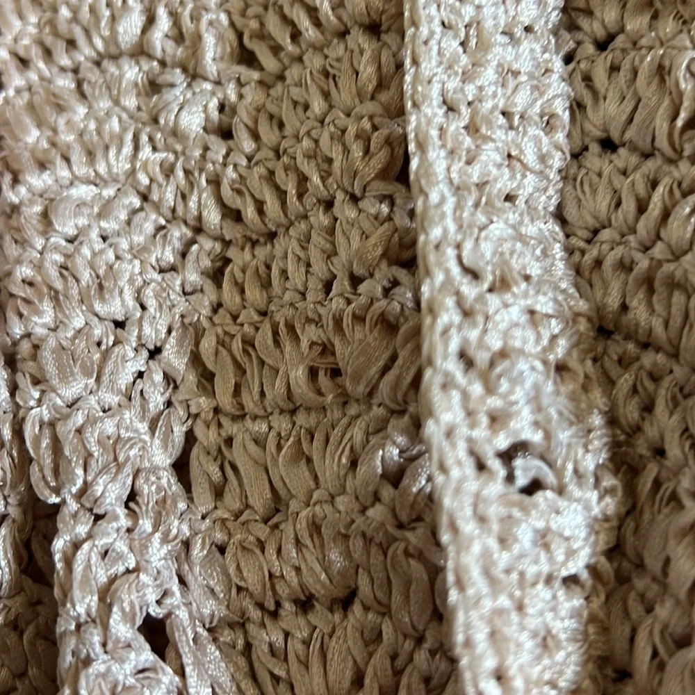 LoveShackFancy Junice Crop Cardigan in Sand